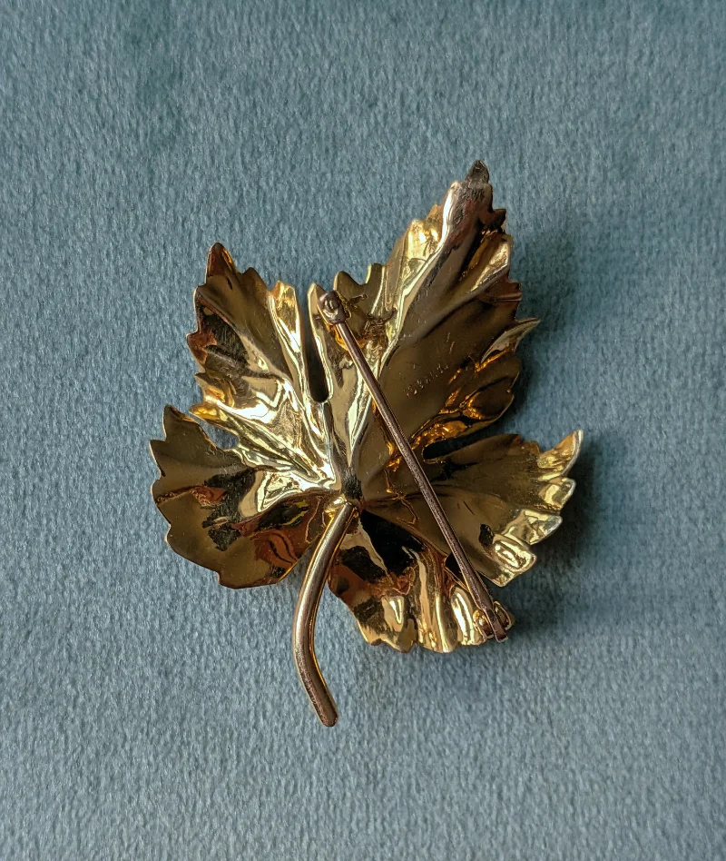 Tiffany and Co Leaf Brooch — image 3