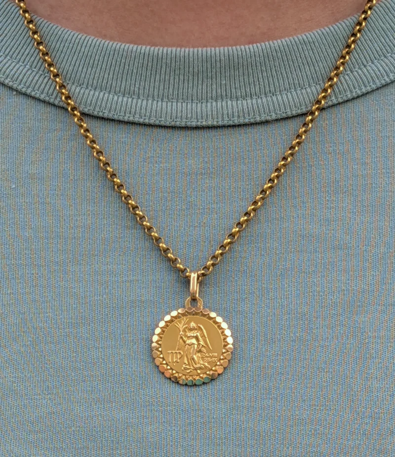 Charles Perroud Virgo Medallion Pendant — image 3