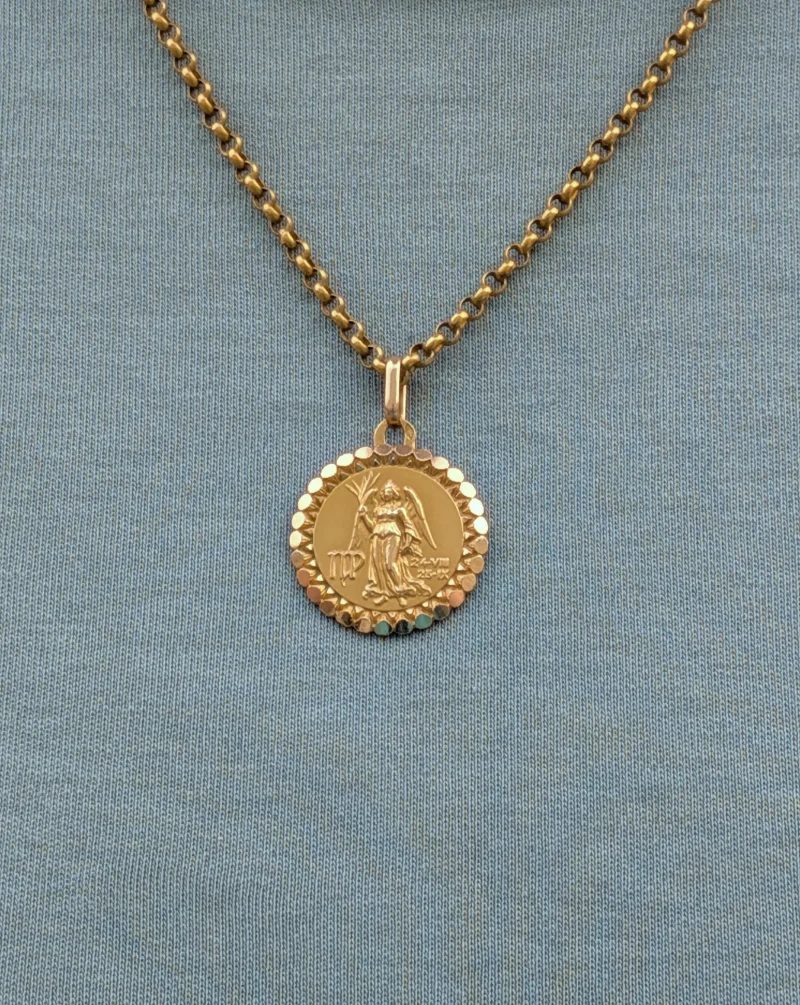Charles Perroud Virgo Medallion Pendant — image 2